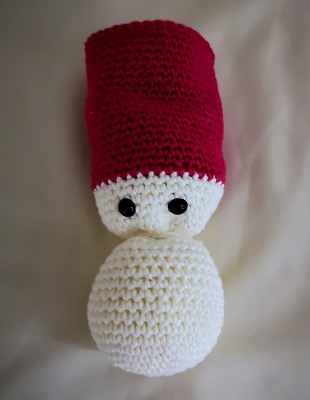 Blog-Inhaltsbild für 'Kostenlose Häkelanleitung - Einfaches Schneemädchen und/oder Eule'